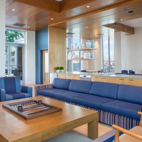 The essence of exceptional living a living room with a couch and a table